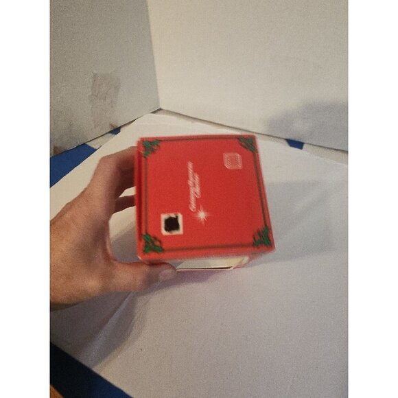 1993 Christmas Collectible Satin Ball Ornament USA boy With Sleigh - Picture 3 of 7